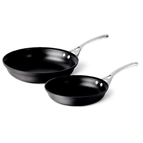 Calphalon Contemporary Hard-Anodized Aluminum Nonstick Cookware Omelette Fry Pan Black