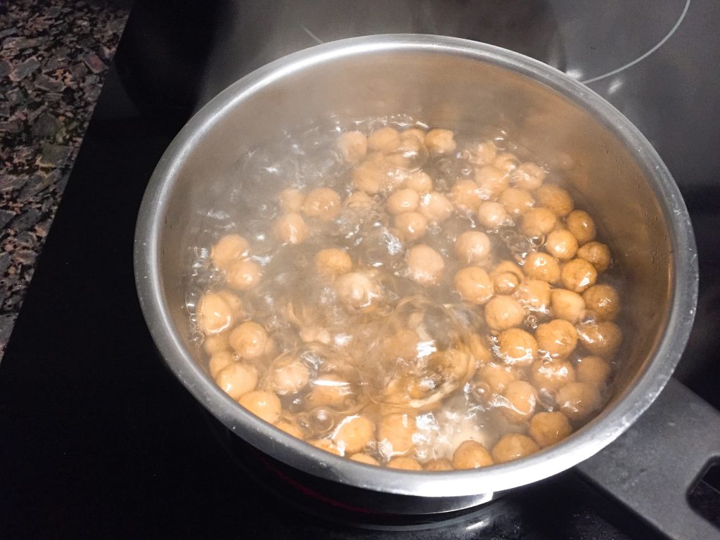 Pearls in boiling water