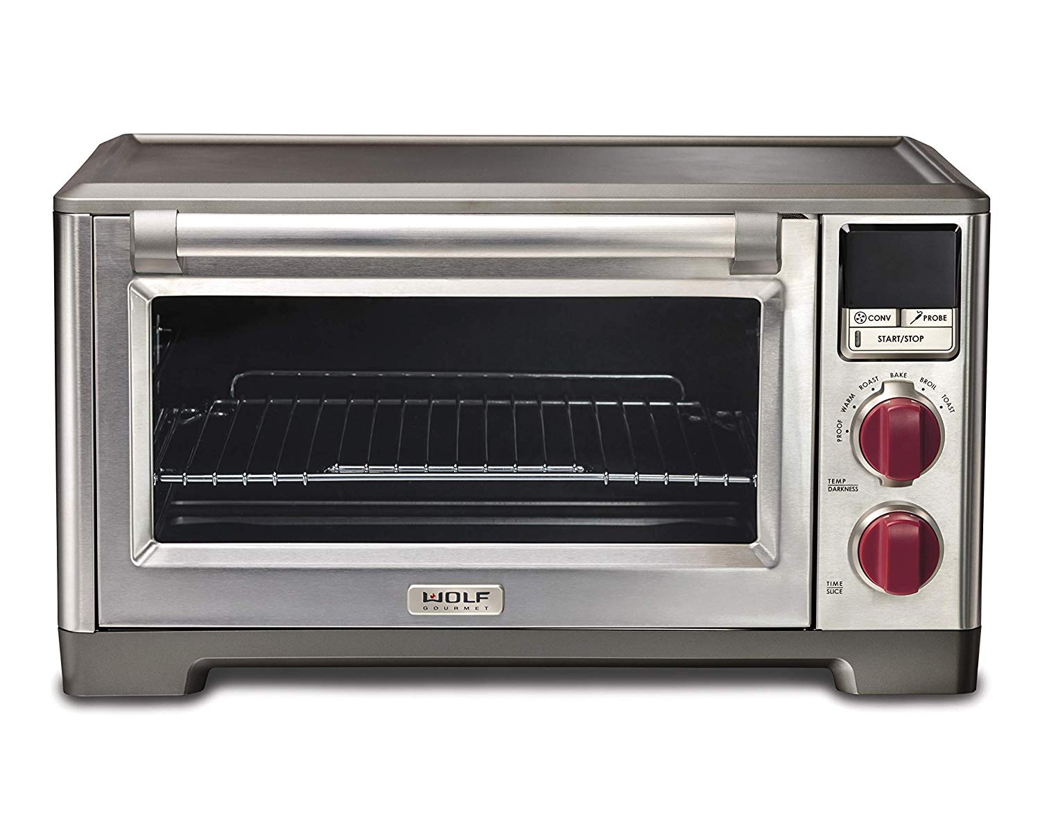 Wolf Gourmet WGCO100S Countertop Oven with Convection, Red