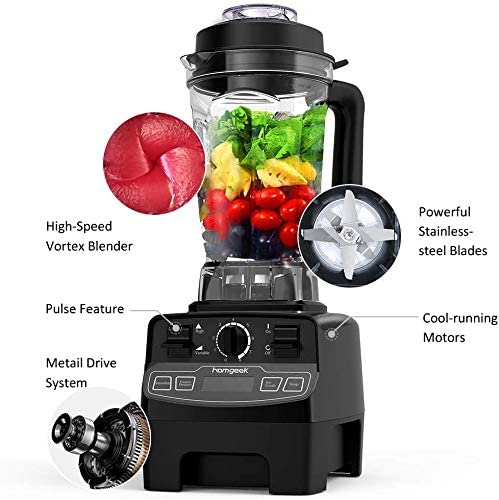 Homgeek Professional Countertop Blender [Review] - YourKitchenTime