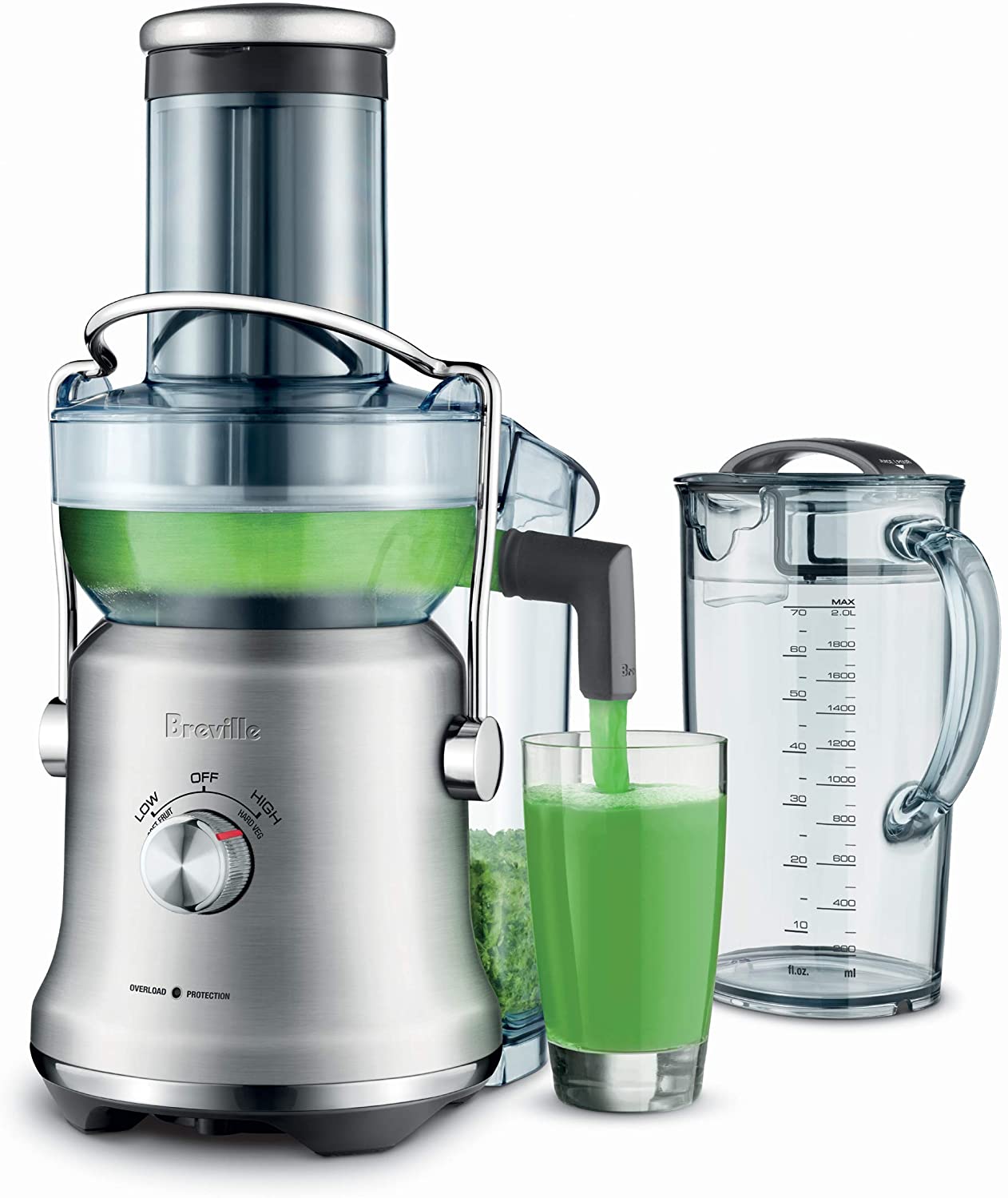 Breville BJE530BSS1BUS1 Countertop Centrifugal Juicer