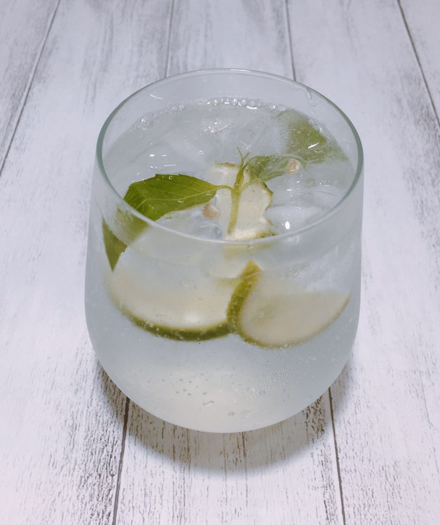 Sparkling Elderflower Lemon Water