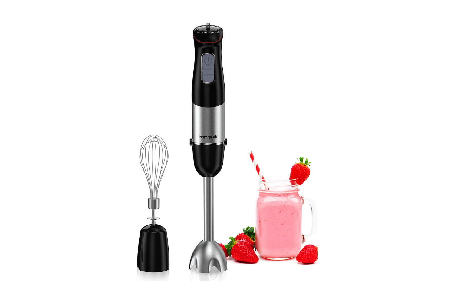 Homgeek Immersion Hand Held Blender