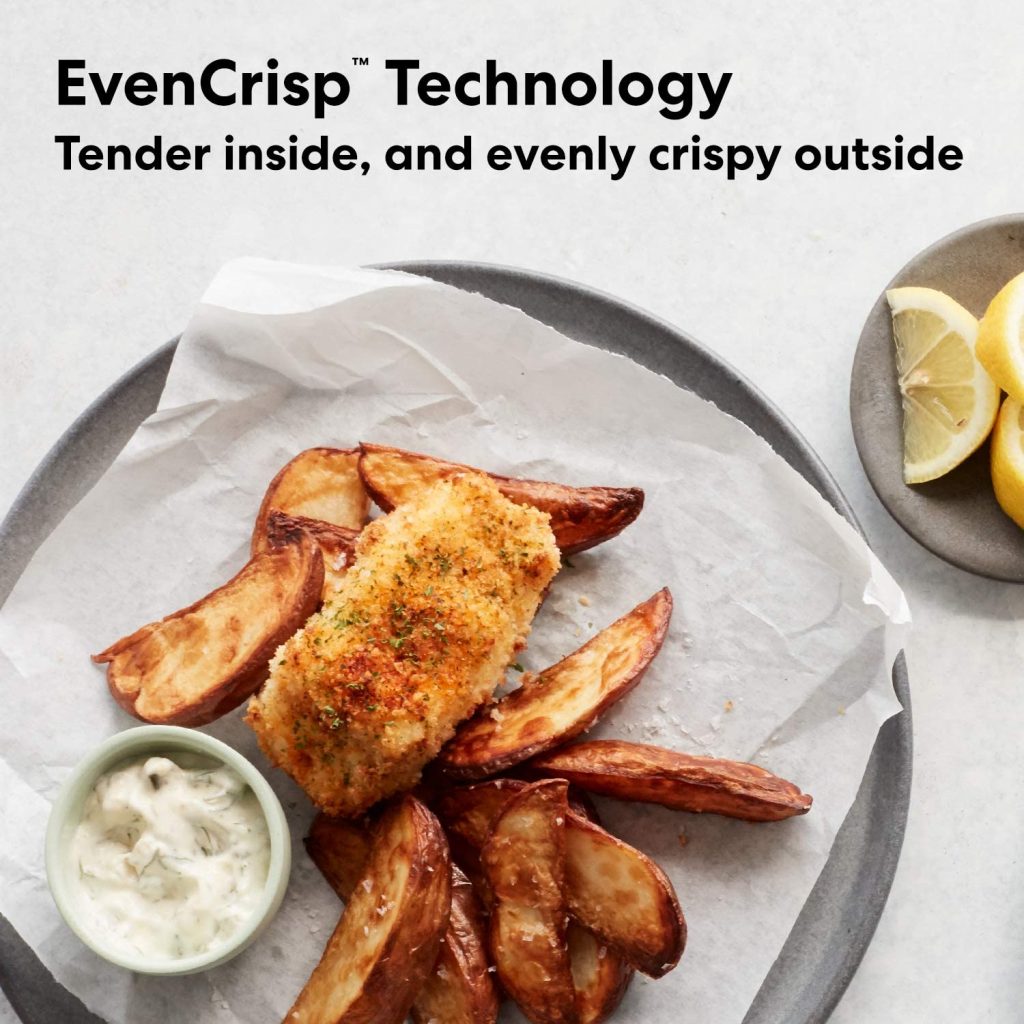 Instant Vortex Plus Air Fryer EvenCrisp Technology