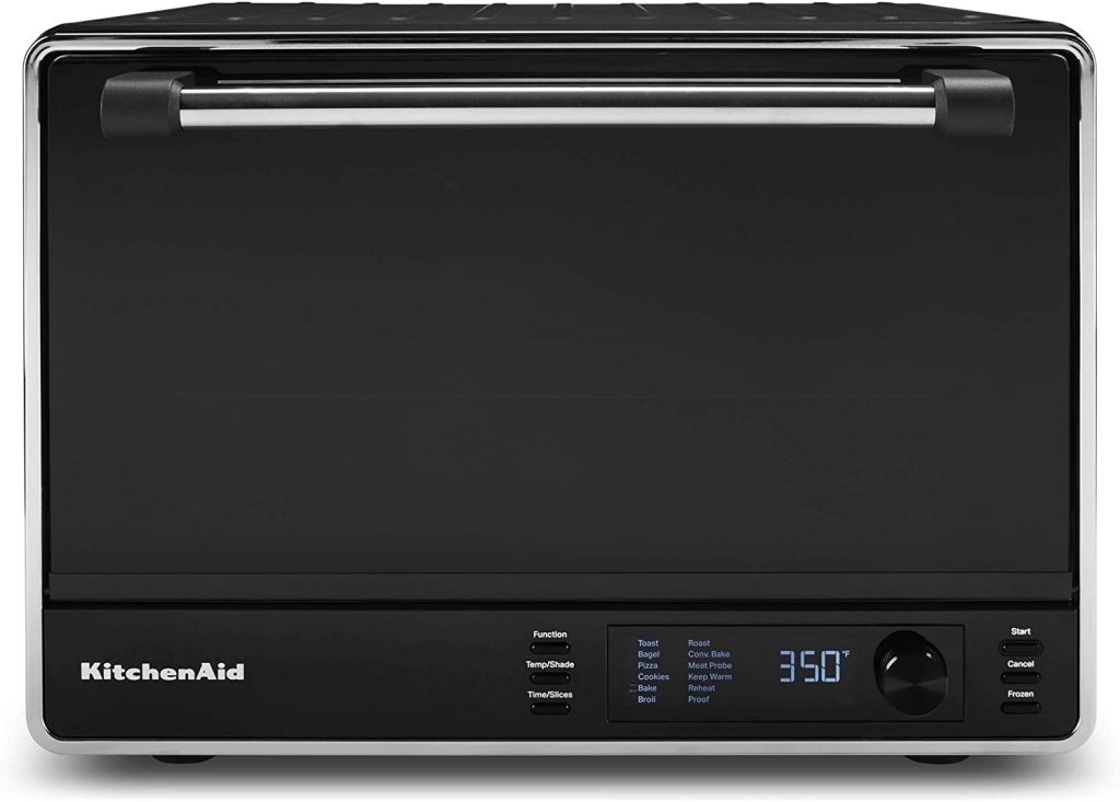 KitchenAid KCO255BM Dual Convection Countertop Toaster Oven