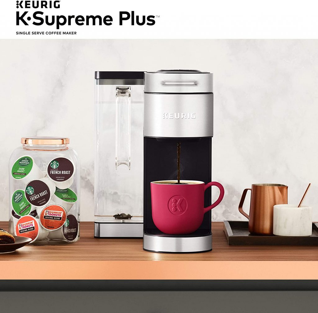 Keurig K-Supreme Plus Coffee Maker in kitchen