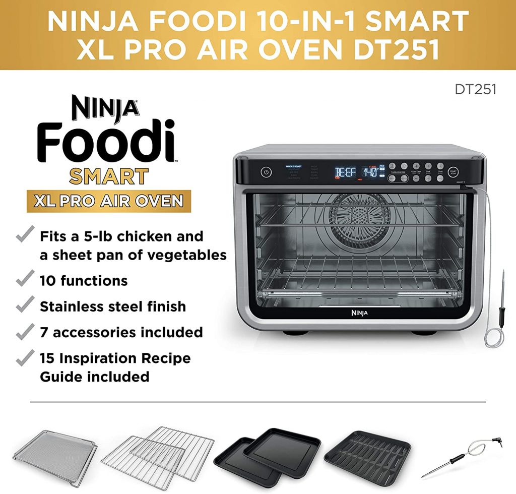 Ninja DT251 Foodi Convection Oven Feature
