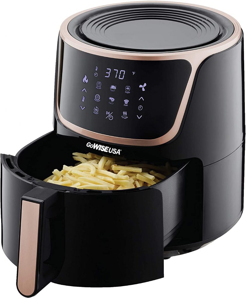 GoWISE 7-Quart Electric Air Fryer cooking