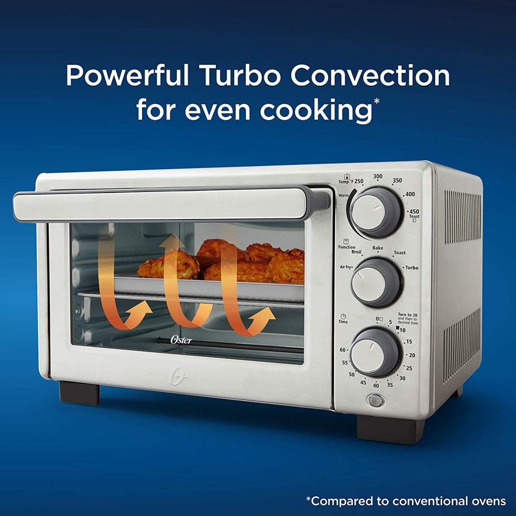 Oster Compact Countertop Oven Powerful Convection