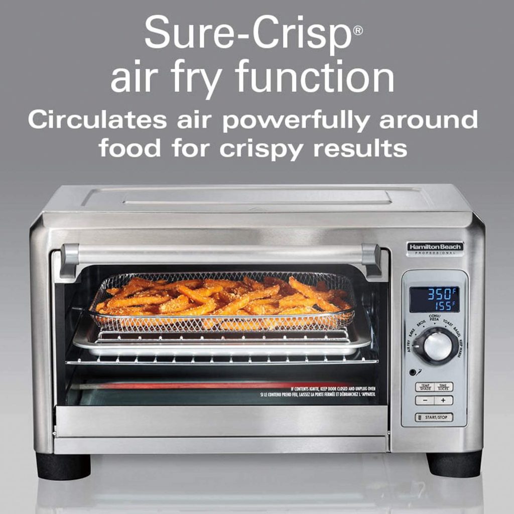 Hamilton Beach Sure-Crisp Air Fryer Oven Crispy