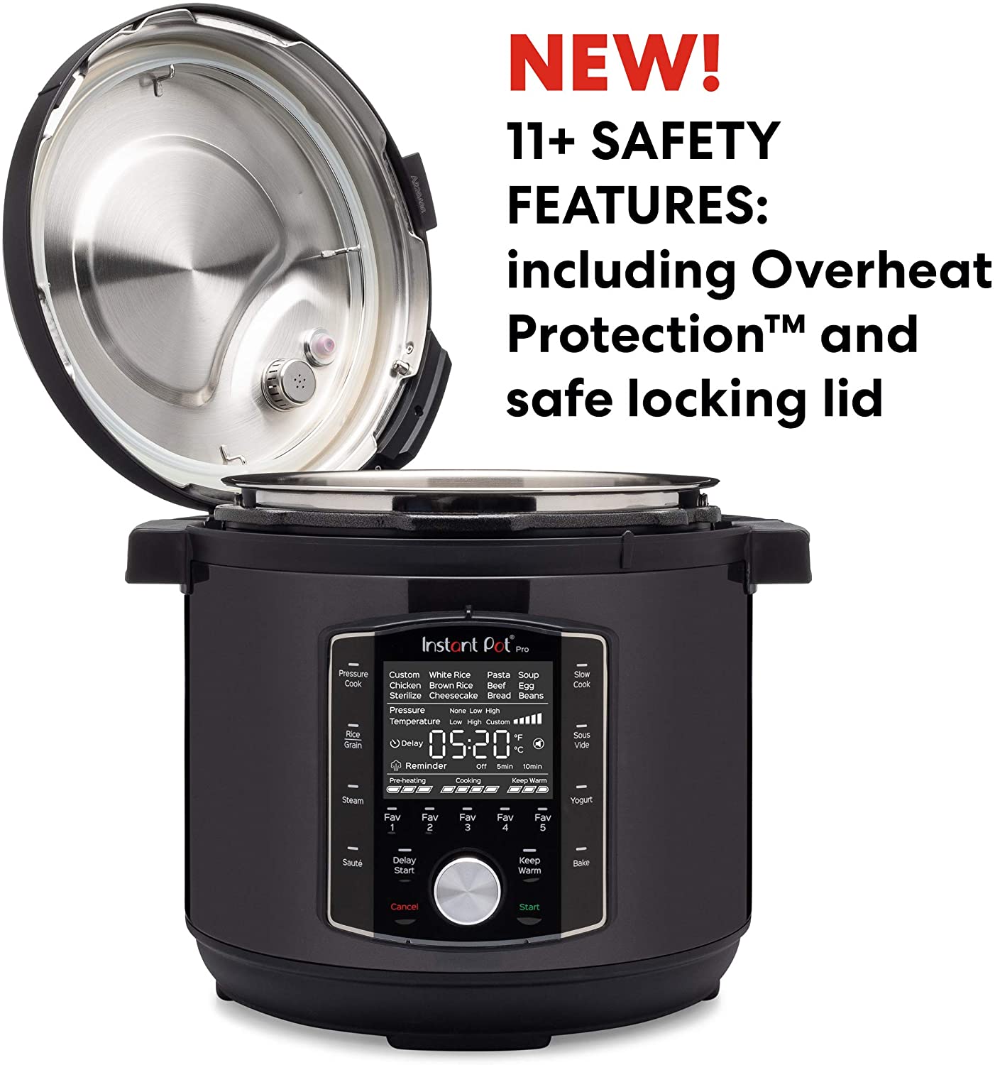 Instant Pot 6qt Pro 10-in-1 Electric Pressure Cooker [Review ...