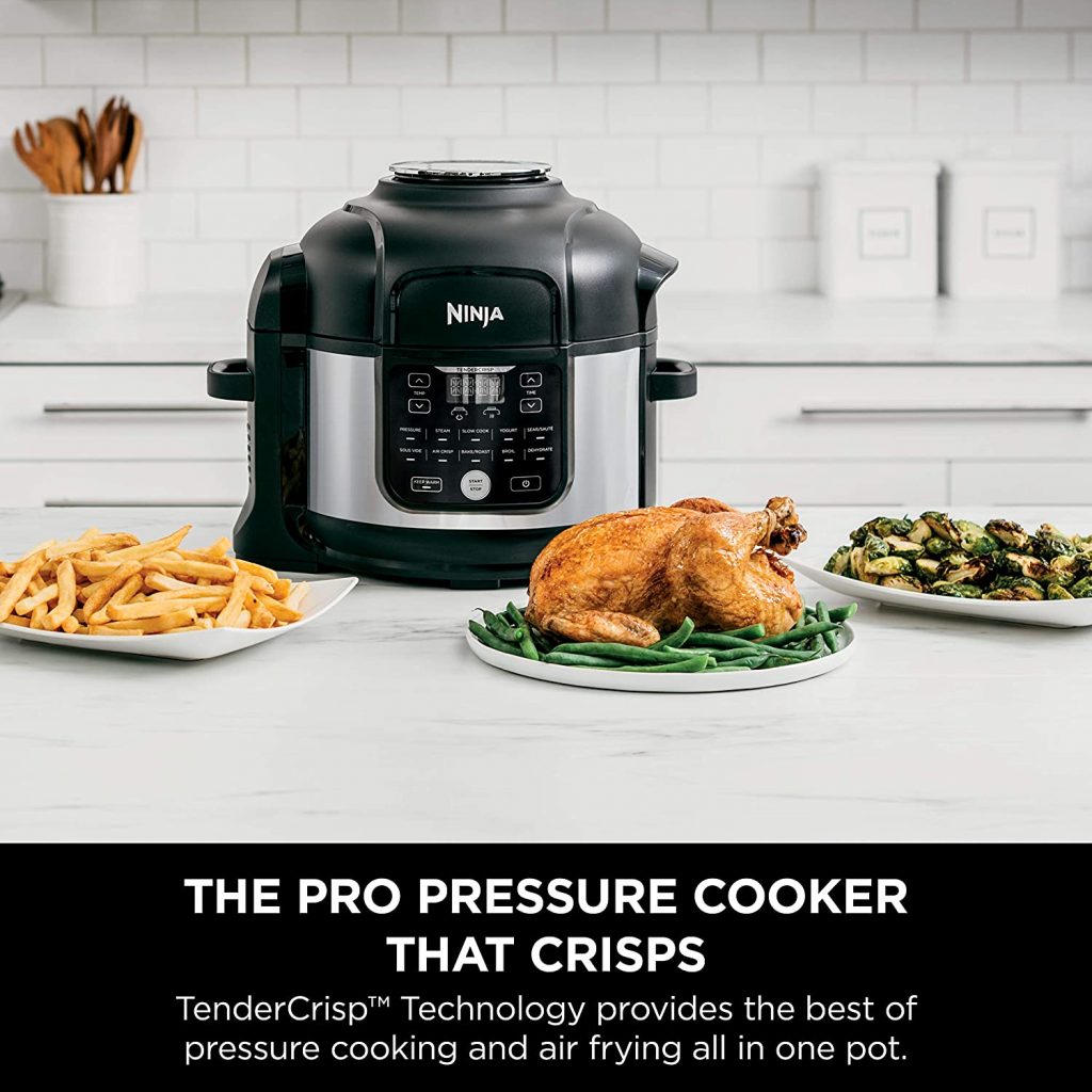 Ninja Foodi (FD302) Pro Pressure Cooker Crisps