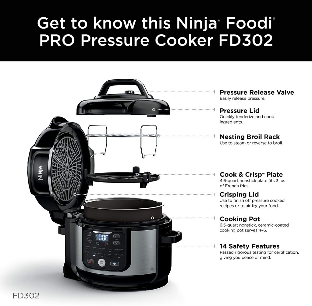 Ninja Foodi (FD302) Pro Pressure Cooker [Review] YourKitchenTime