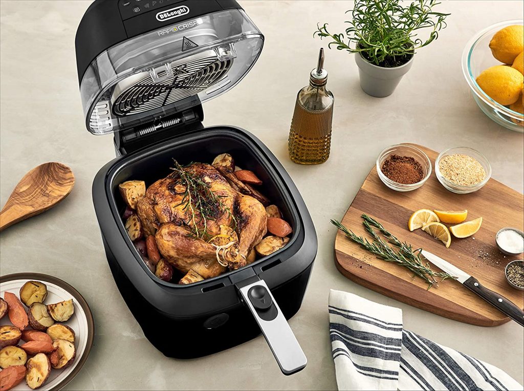 DeLonghi Rapid Crisp Air Fryer Endless Possibilities