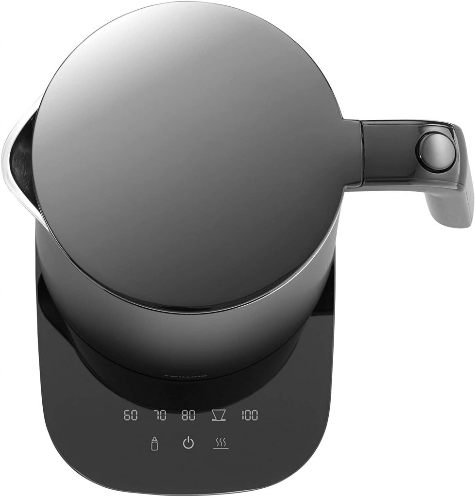 Zwilling Enfingy Cool Touch Cordless Kettle Panel