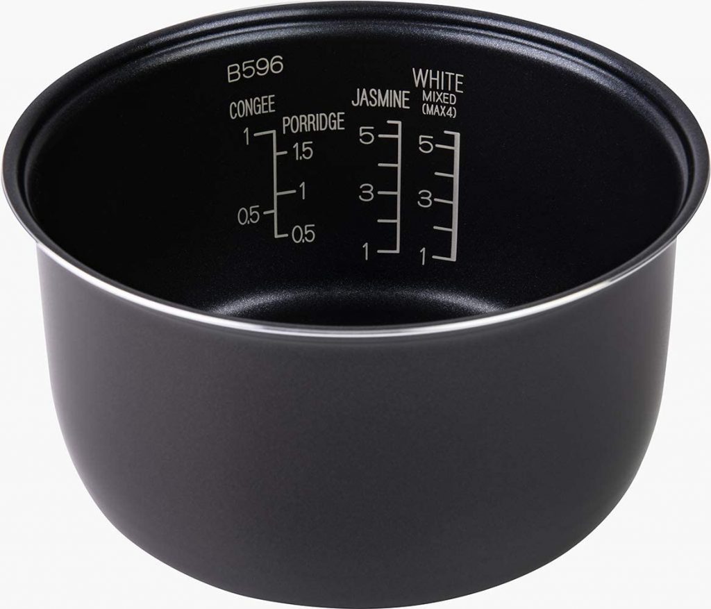 nonstick coated inner cooking pan