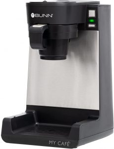 The BUNN MCU My Cafe Single Cup Multi Use Coffee Brewer