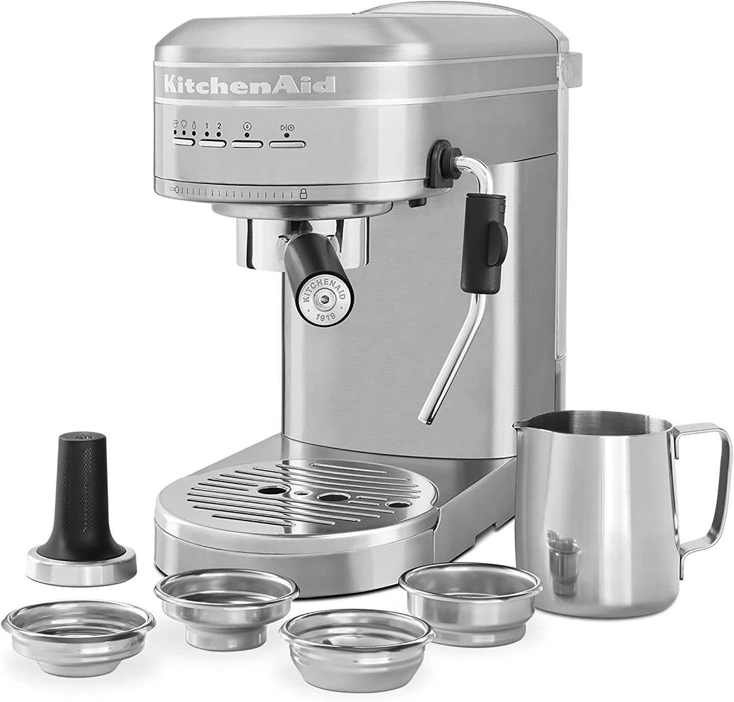 KitchenAid Metal Semi-Automatic Espresso Machine [Review] - YourKitchenTime