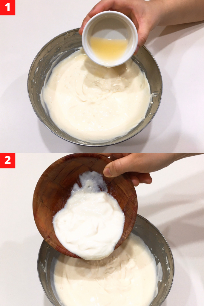 Add lemon juice, yogurt and continue stirring