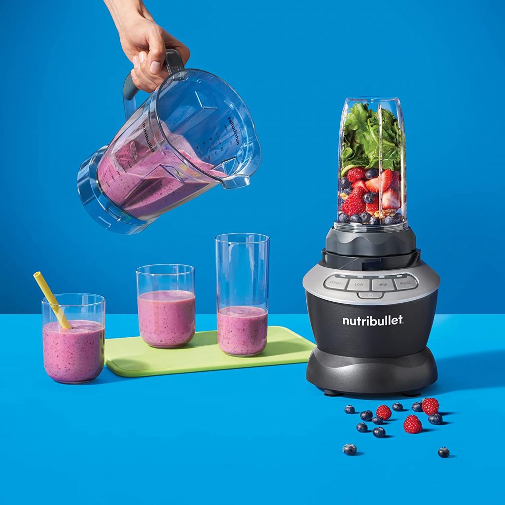 NutriBullet Blender Combo in Use