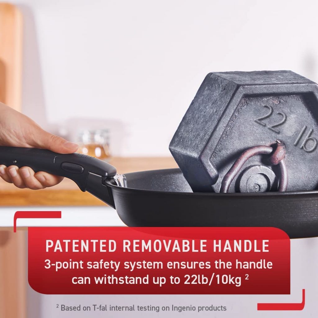 Patented Removable Handle