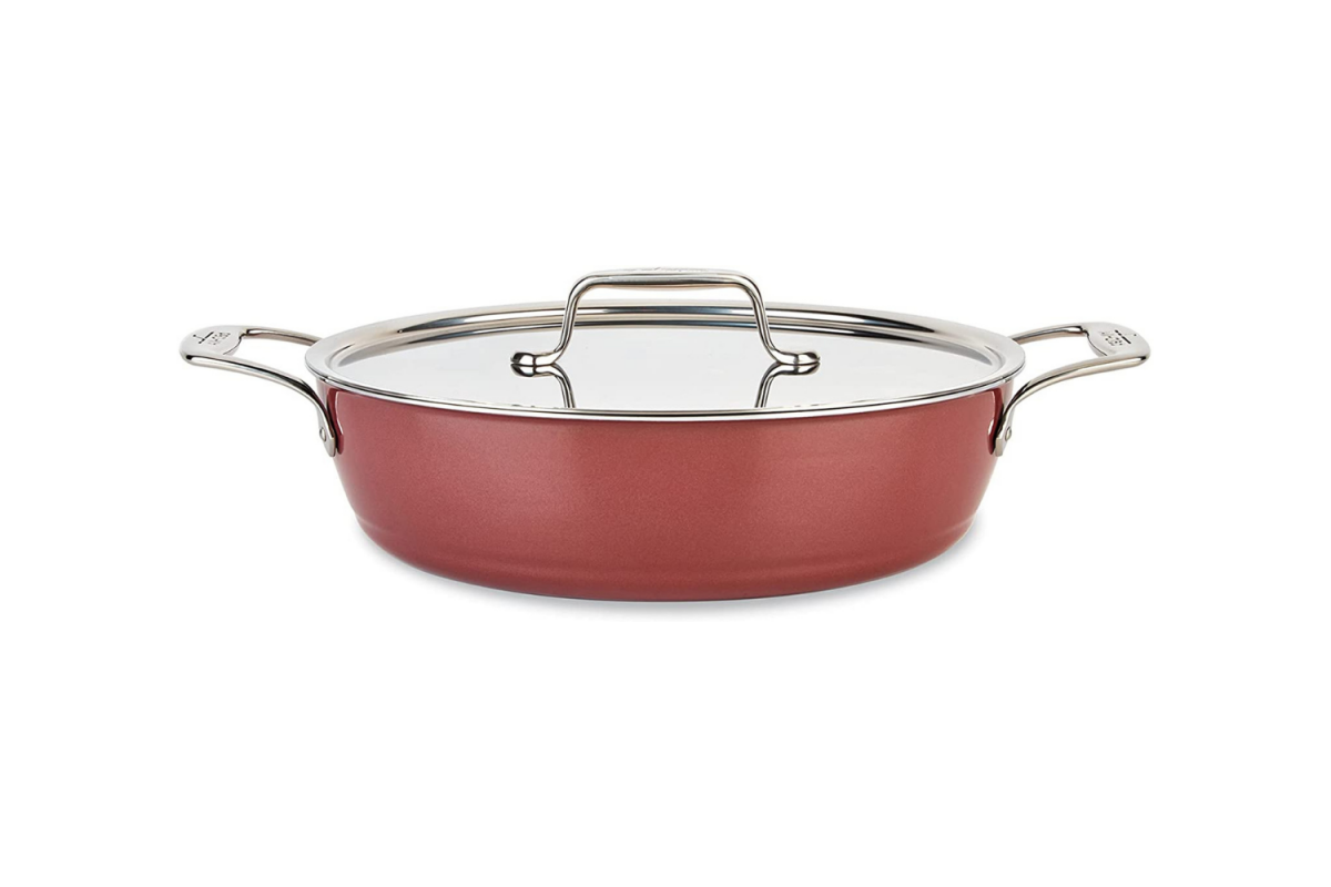 All-Clad FUSIONTEC Ceramic Pan with Steel Core