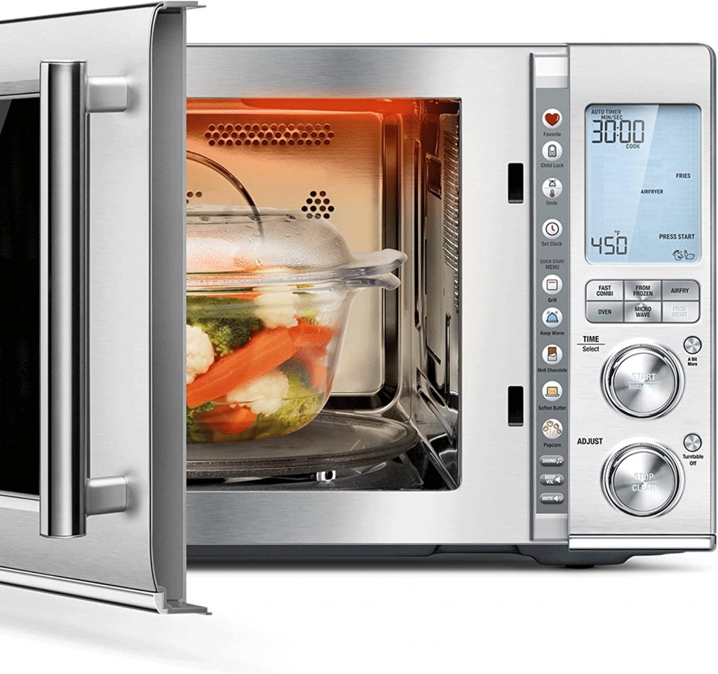 SMART COOK, SMART REHEAT & SMART DEFROST With 19 built-in smart presets