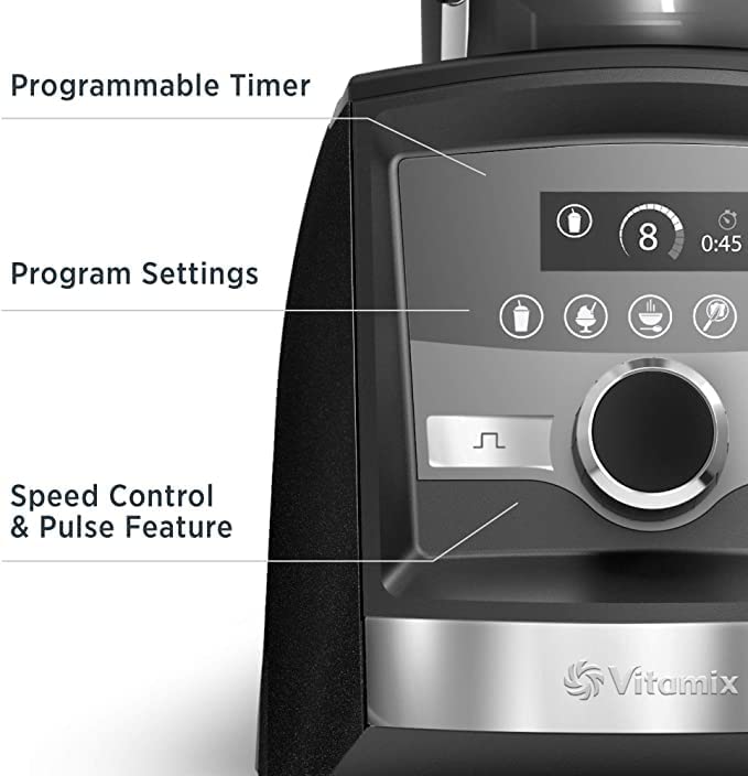 Vitamix A3500 Ascent Series Smart Blender Panel