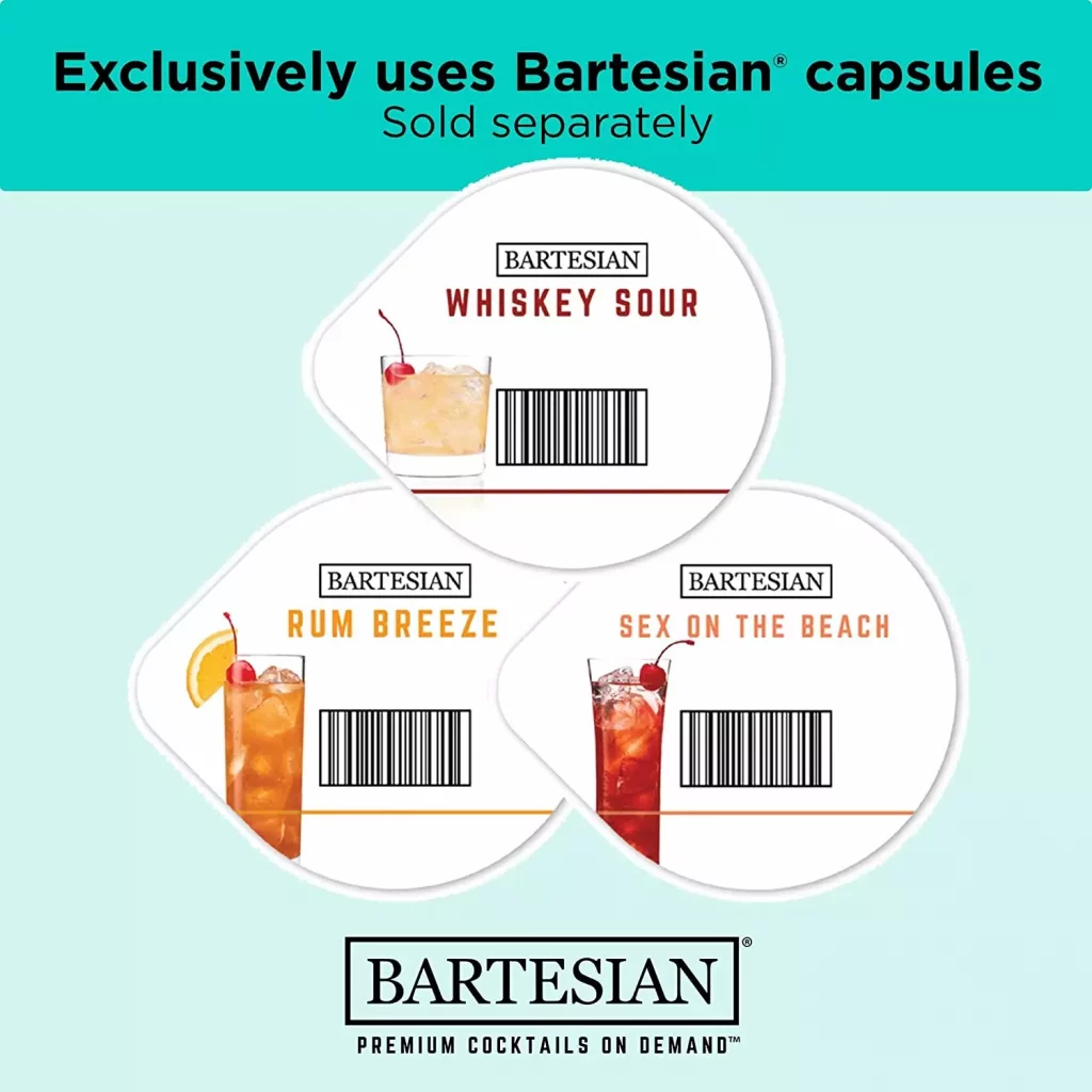 Exclusively Uses Bartesian Capsules