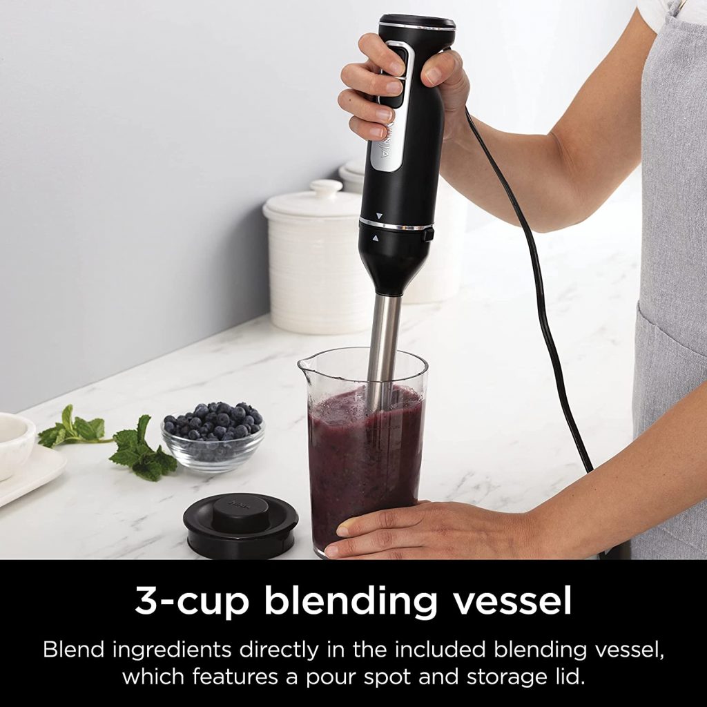 3-cup blending vessel