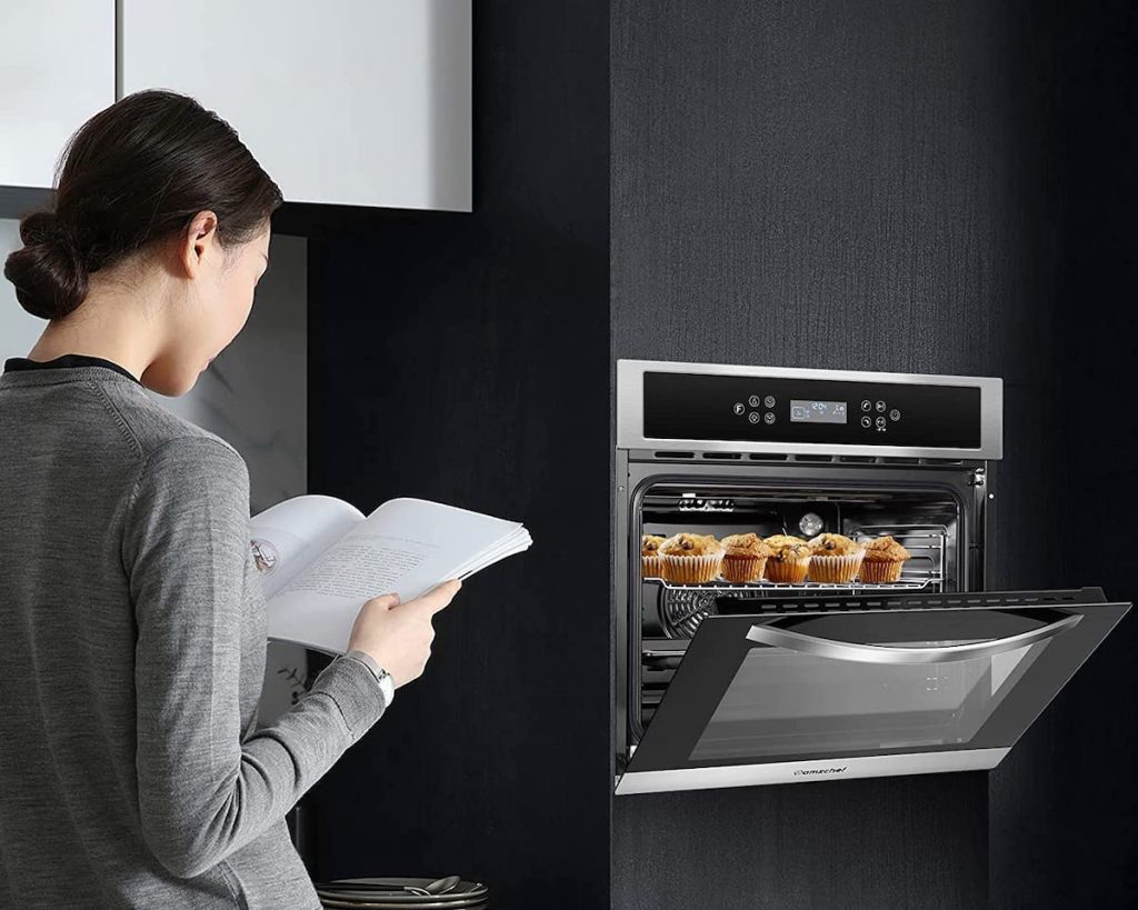 AMZCHEF Single Wall Oven