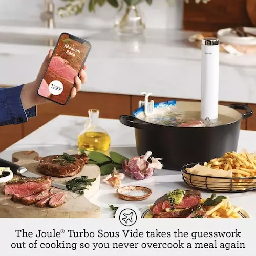 Breville Joule Turbo Sous Vide Machine BSV600PSS Never Overcook