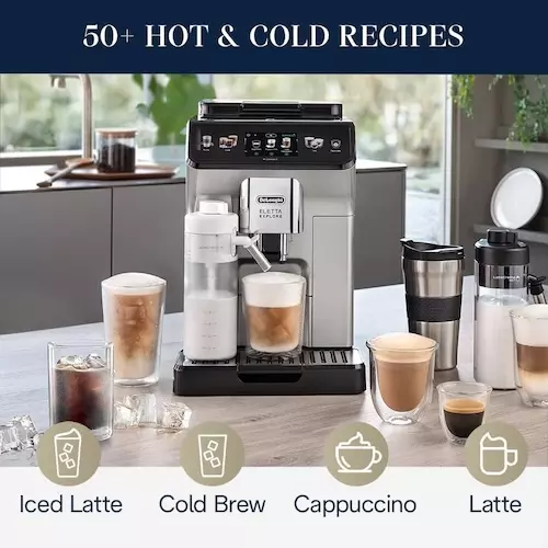 De'Longhi ECAM45086S Eletta Explore Espresso Machine Recipes