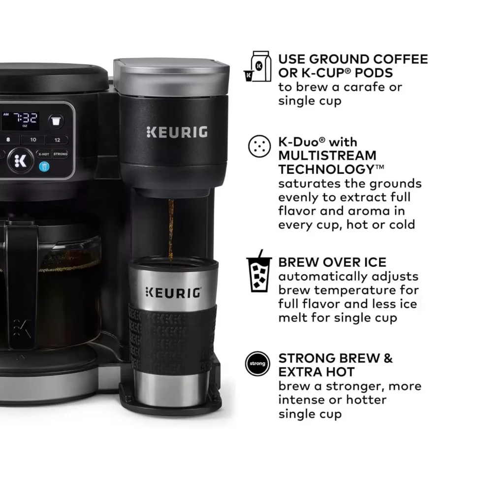 Keurig K-Duo Gen-2 Coffee Maker Feature Two