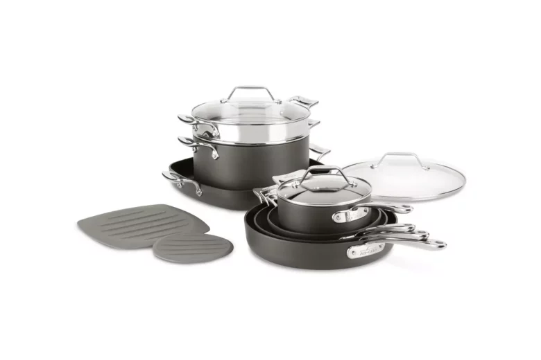 All-Clad Hard Anodized Nonstick Cookware Set