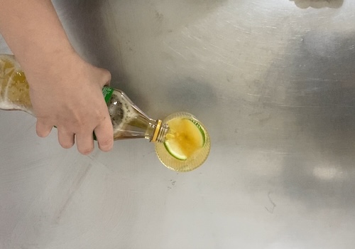 Sparkling Lemon Tea Cooler Step3