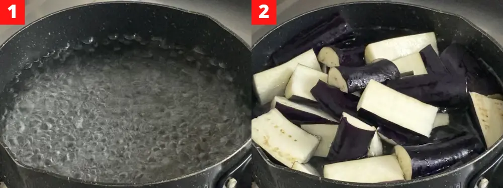Taiwanese Chilled Eggplant Step 3