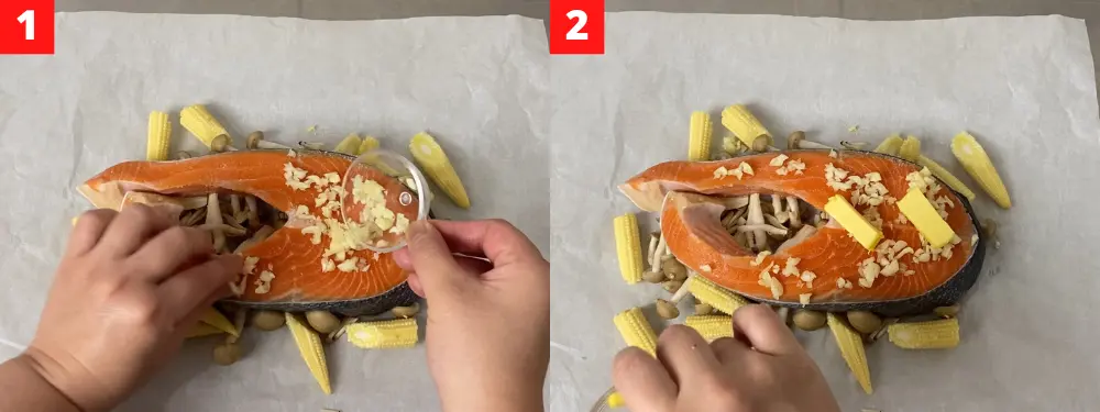 Air Fryer Lemon Butter Salmon Instructions 5