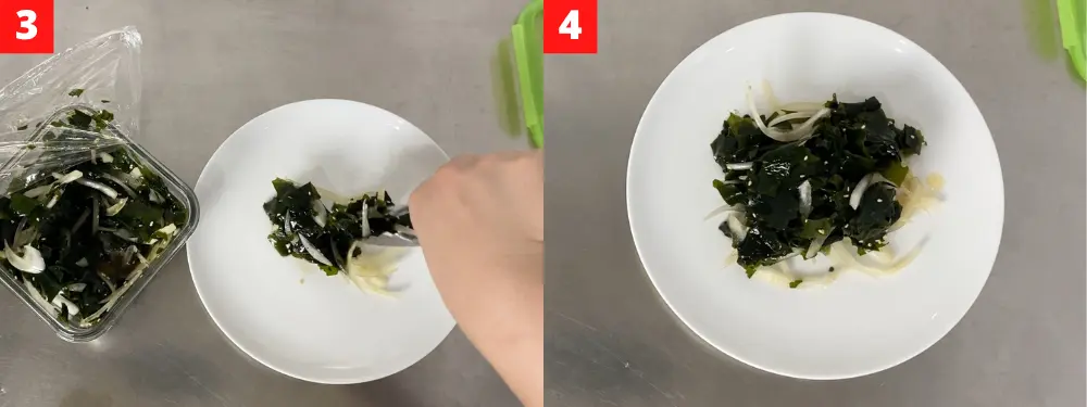 Chilled Wakame Seaweed Salad Step 7