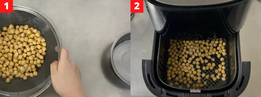 Crispy Salt and Pepper Chickpeas Step 2