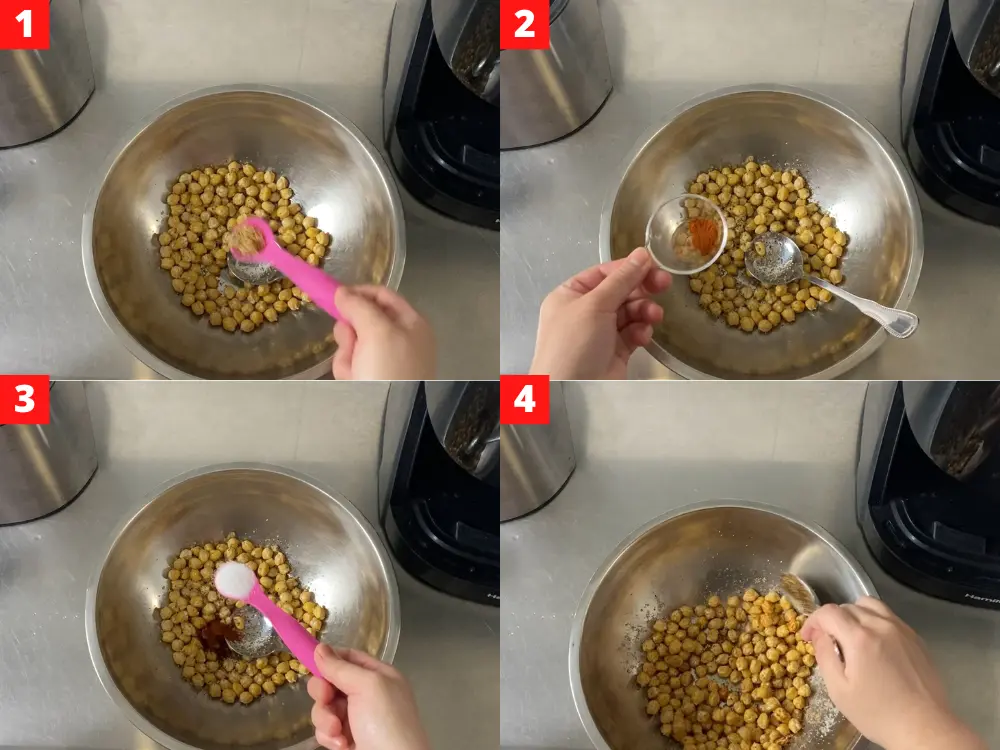 Crispy Salt and Pepper Chickpeas Step 4
