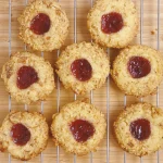 Walnut-Crusted Thumbprint Cookies Recipe Cover